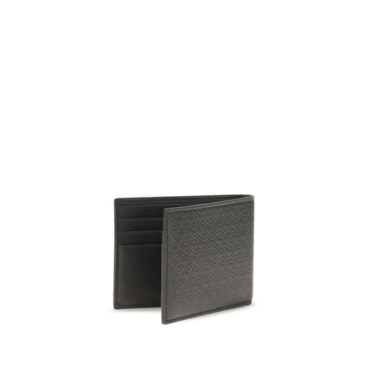 Embossed Monogram Leather Bifold Wallet