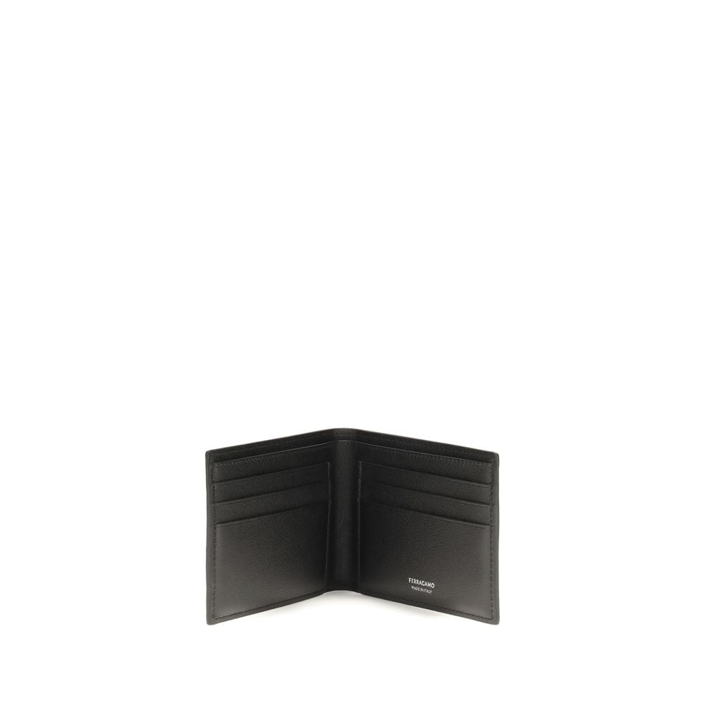 Embossed Monogram Leather Bifold Wallet