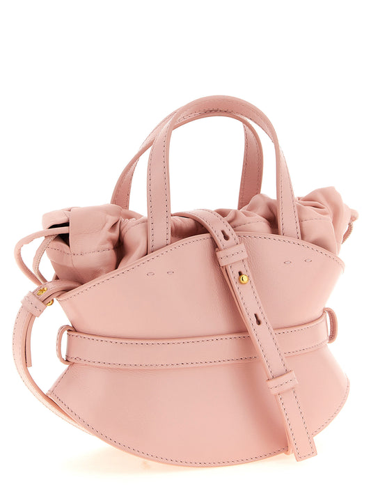Shuffle Mini Belted Bag in Leather