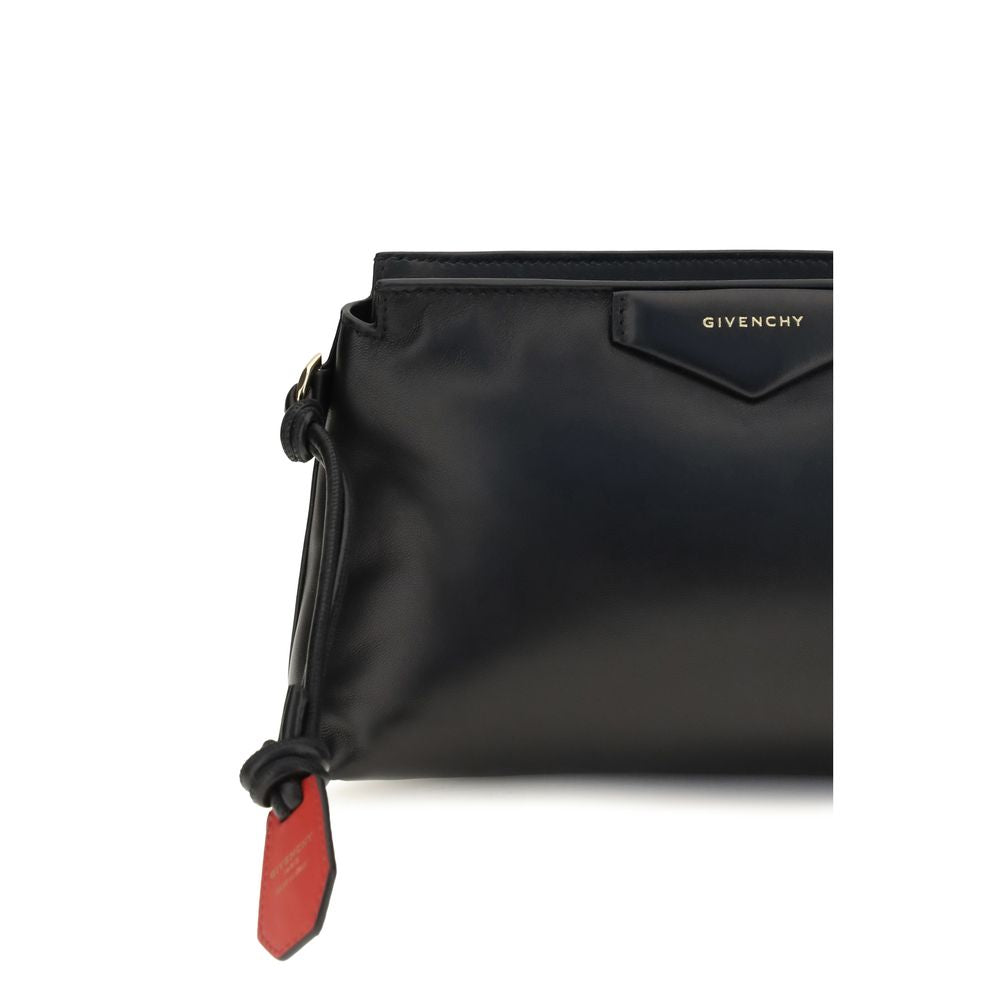 Antigona Bomber Pouch in Lambskin Leather