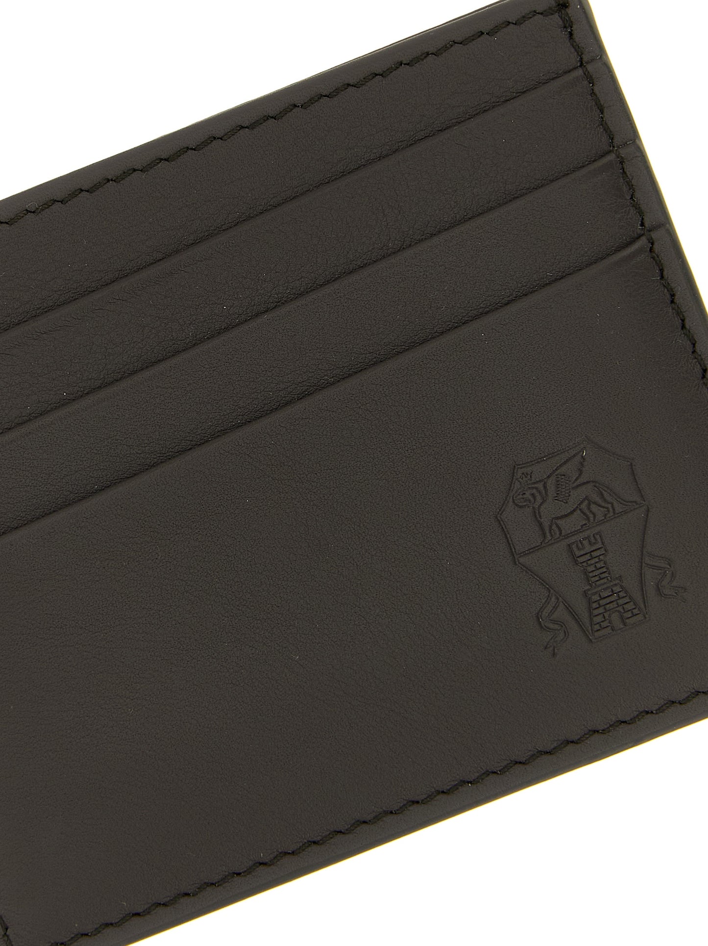 Calfskin Leather Card Holder