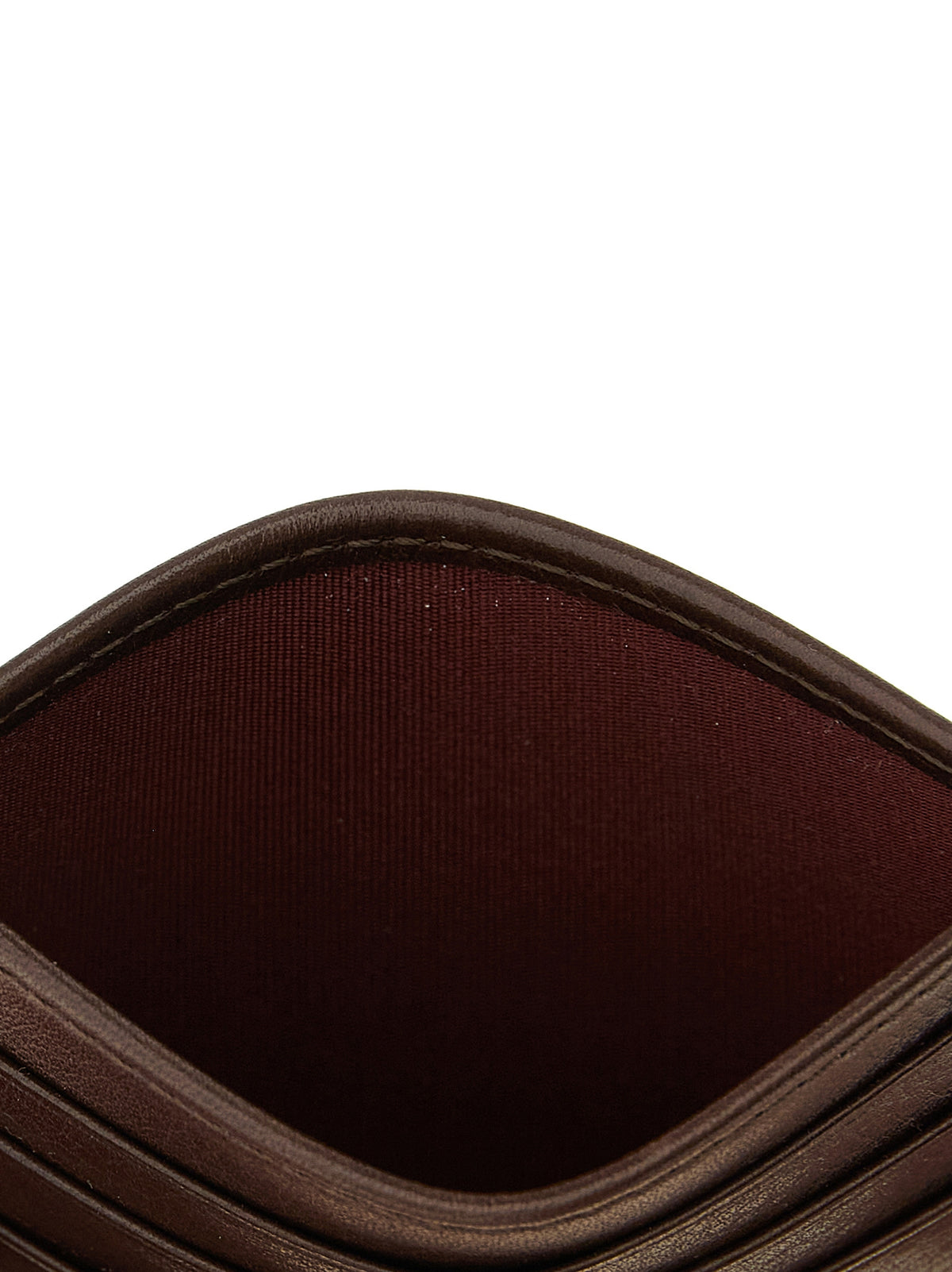Grained Leather Card Holder