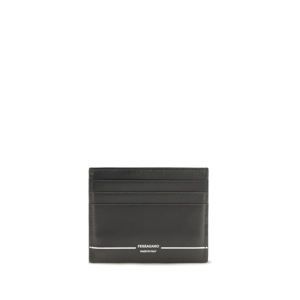 Gancini Leather Card Case