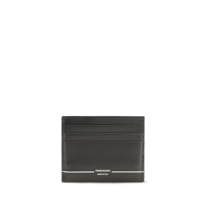 Gancini Leather Card Case