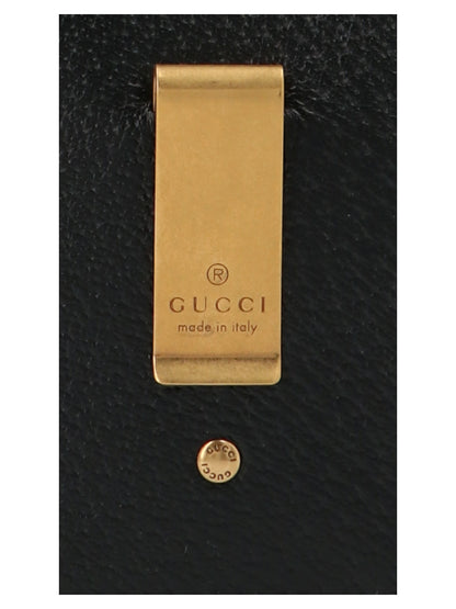 GG Marmont Money Clip Card Case