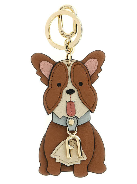 Allegra Corgi Leather Keyring