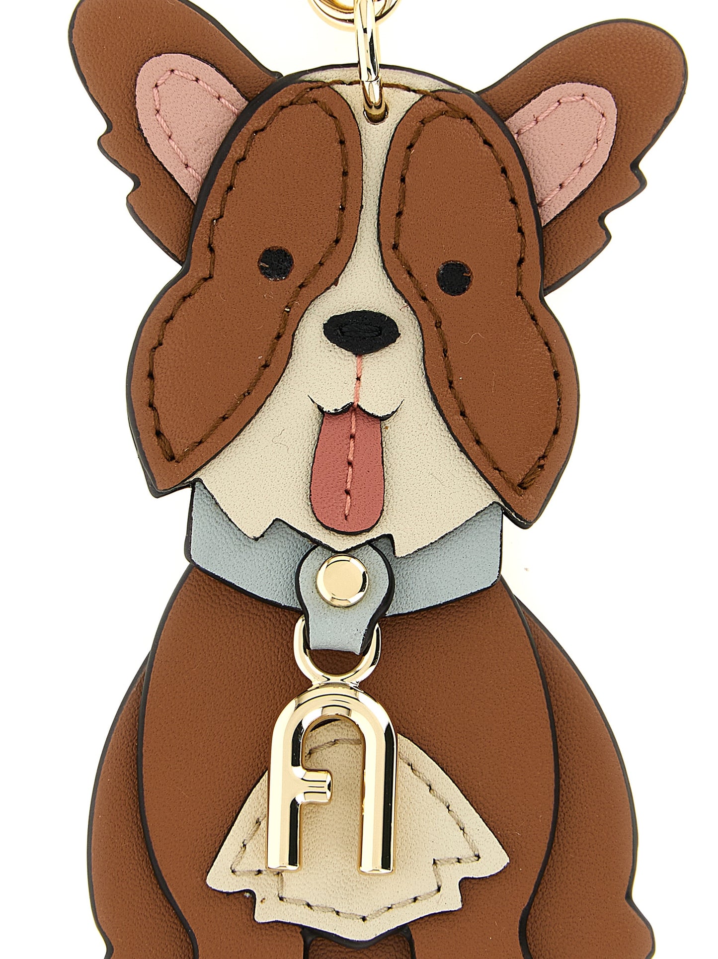 Allegra Corgi Leather Keyring