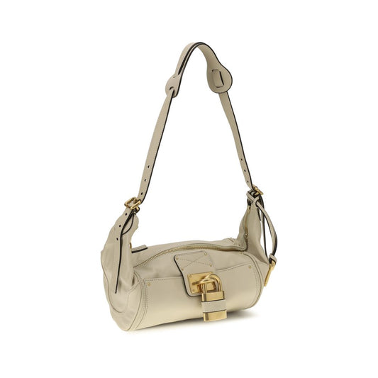 Small Paddington Padlock Bag in Leather