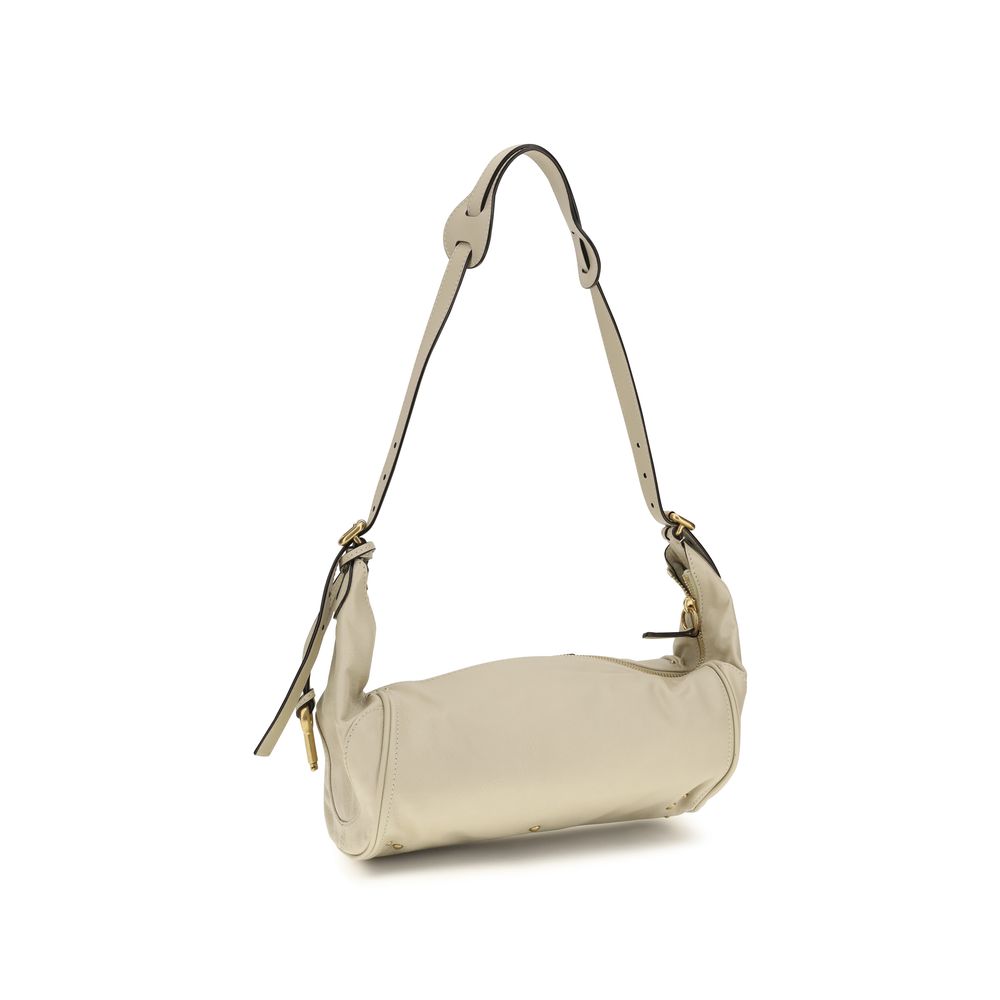 Small Paddington Padlock Bag in Leather