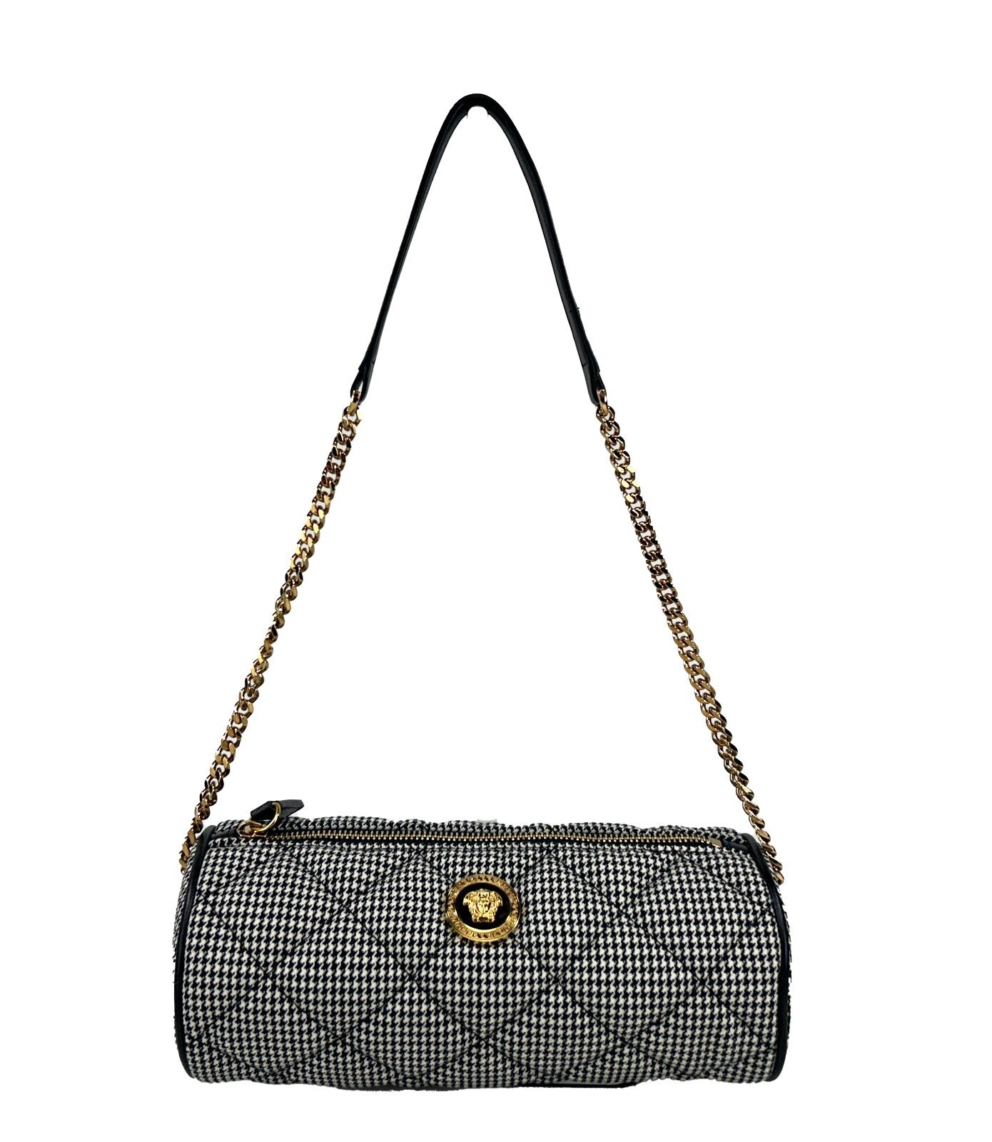 Medusa Quilted Evening Bag
