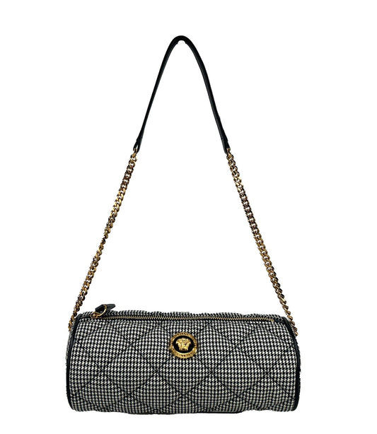 Medusa Quilted Evening Bag