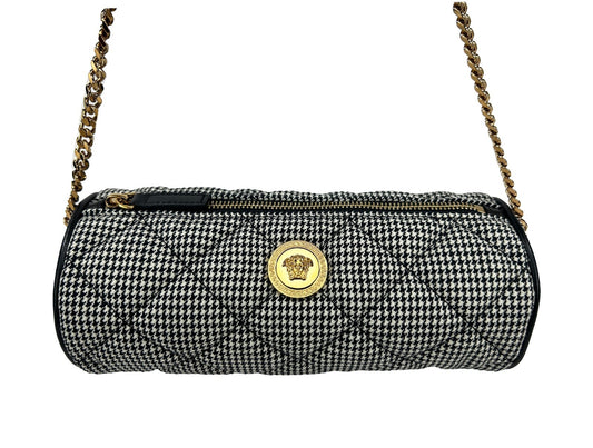 Medusa Quilted Evening Bag
