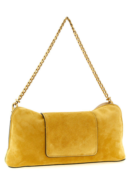 Vivian Clutch Bag in Suede