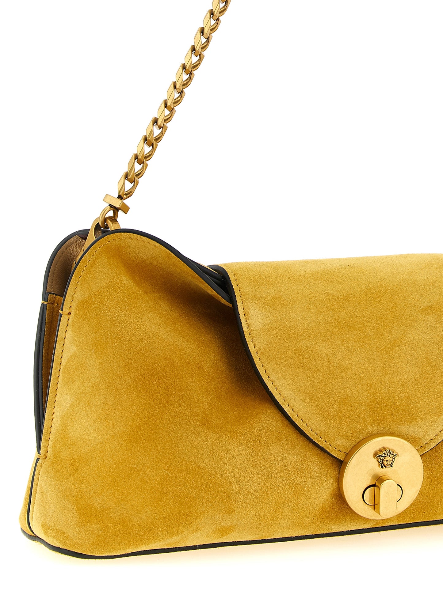 Vivian Clutch Bag in Suede