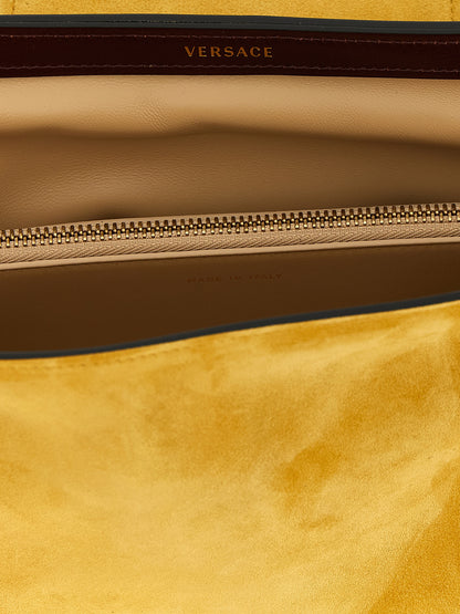 Vivian Clutch Bag in Suede