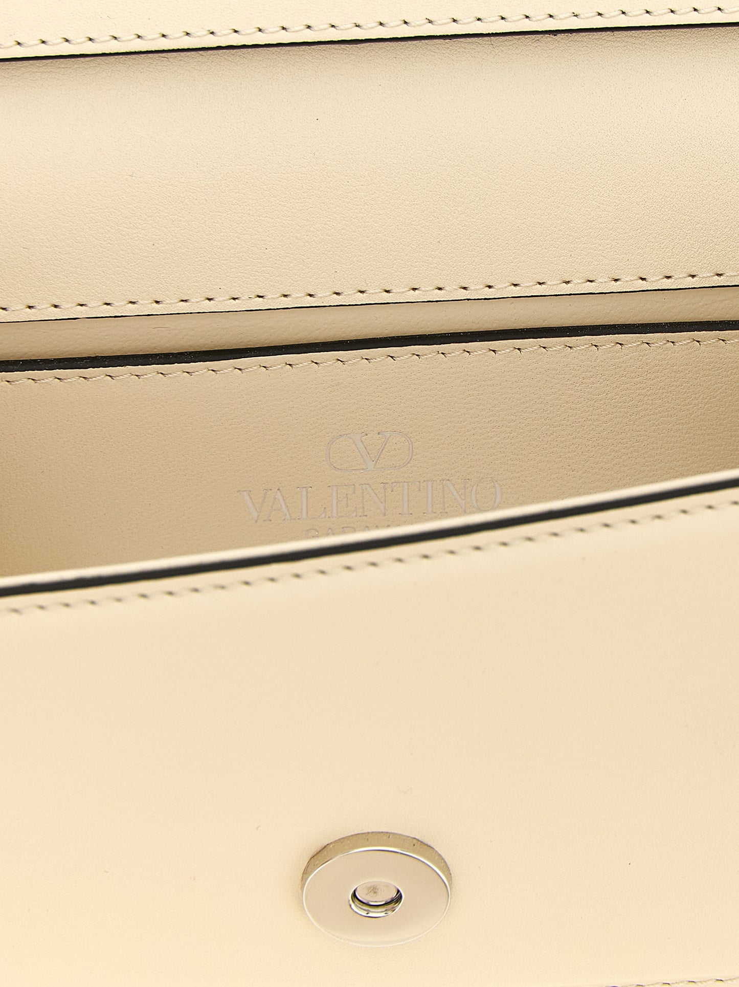 Locò Small Shoulder Bag in Leather with Jewel Logo