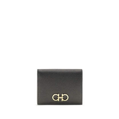 Gancini French Wallet in Leather