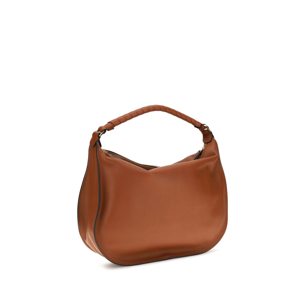 Marcie Medium Double Carry Bag in Calfskin Leather