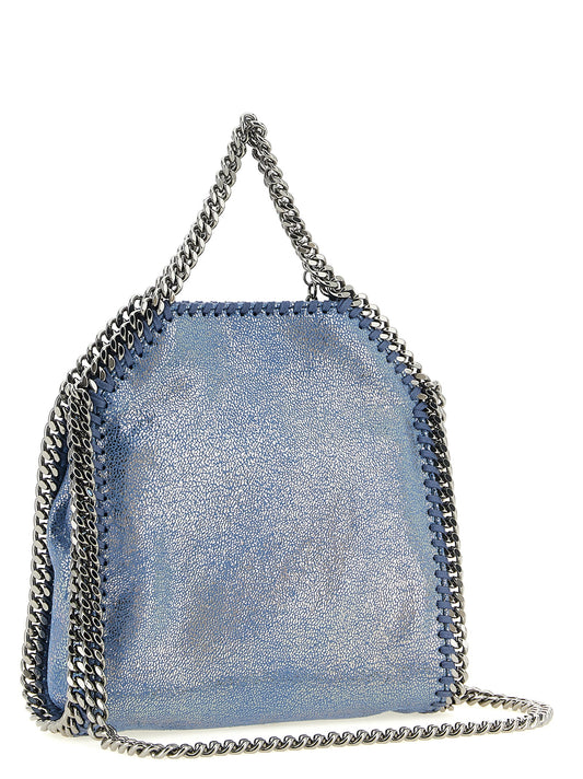 Falabella Tiny Tote Bag in Eco Shiny Dotted Chamois