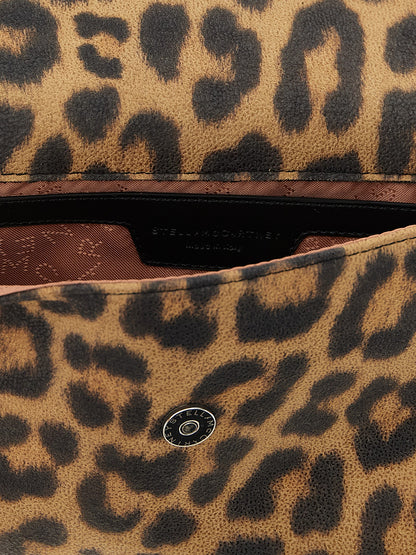 Falabella Leopard Print Wallet Cross Body Bag