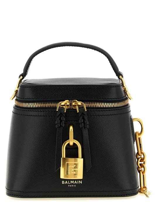 Pulse Vanity Top Handle Bag in Leather