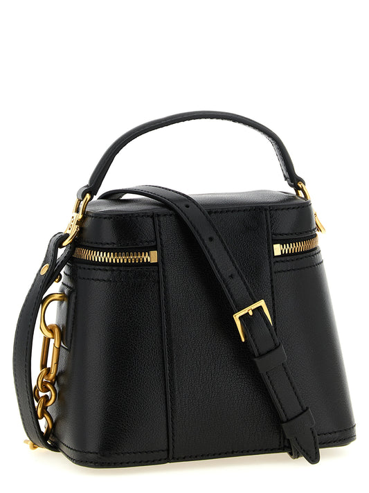 Pulse Vanity Top Handle Bag in Leather