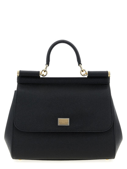Sicily Large Top Handle Handbag in Leather