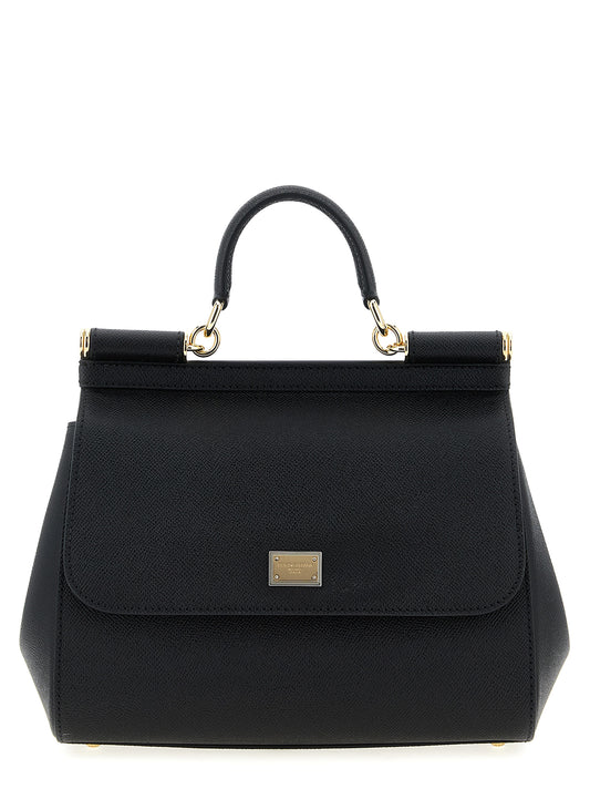 Sicily Large Top Handle Handbag in Leather