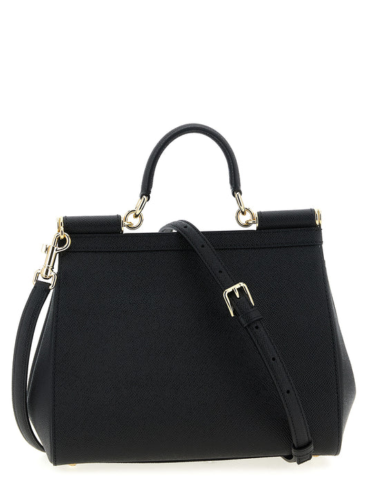 Sicily Large Top Handle Handbag in Leather