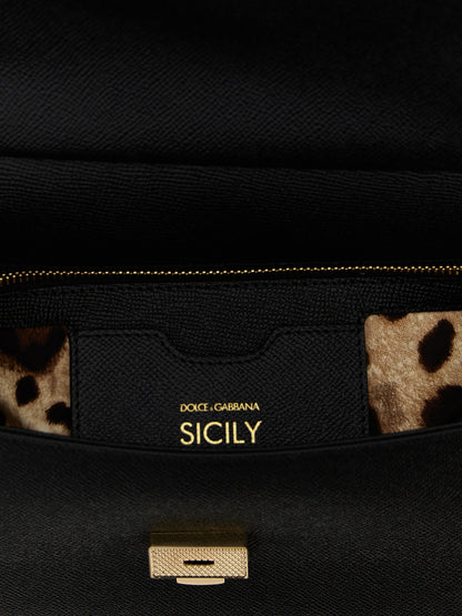 Sicily Large Top Handle Handbag in Leather