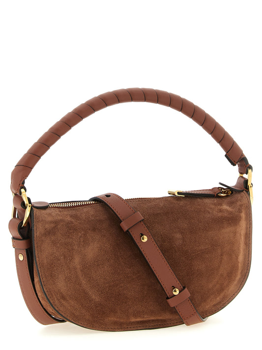 Marcie Mini Shoulder Bag in Suede