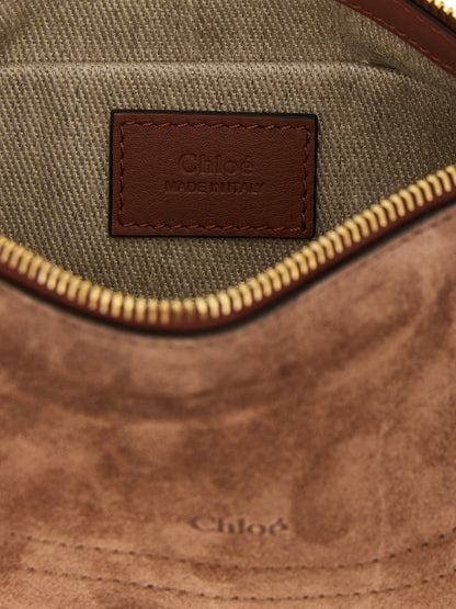 Marcie Mini Shoulder Bag in Suede