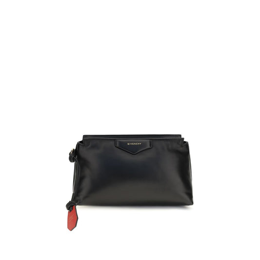Antigona Bomber Pouch in Lambskin Leather