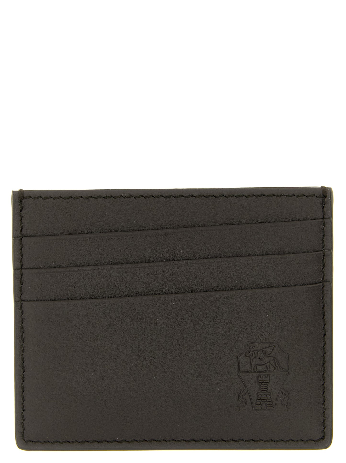 Calfskin Leather Card Holder