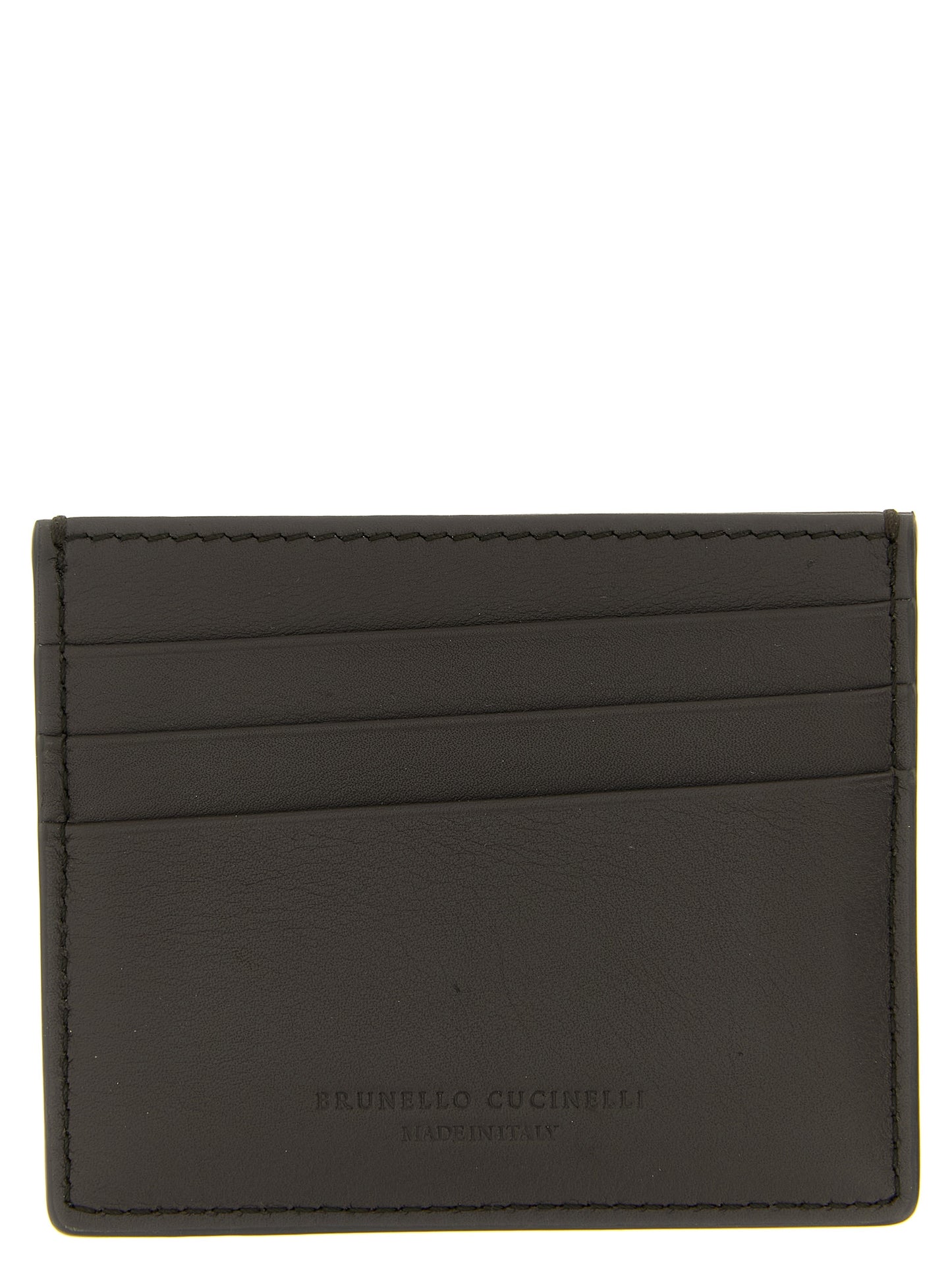 Calfskin Leather Card Holder