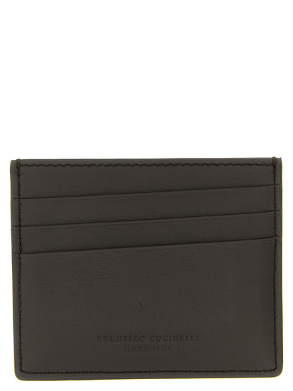 Calfskin Leather Card Holder