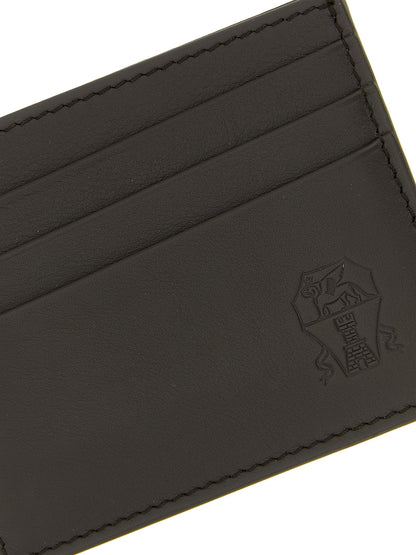Calfskin Leather Card Holder