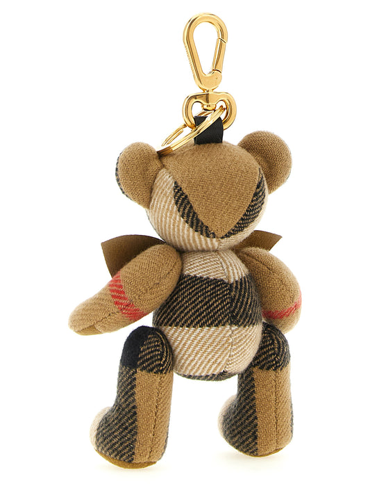 Thomas Teddy Bear Cashmere Charm Keychain
