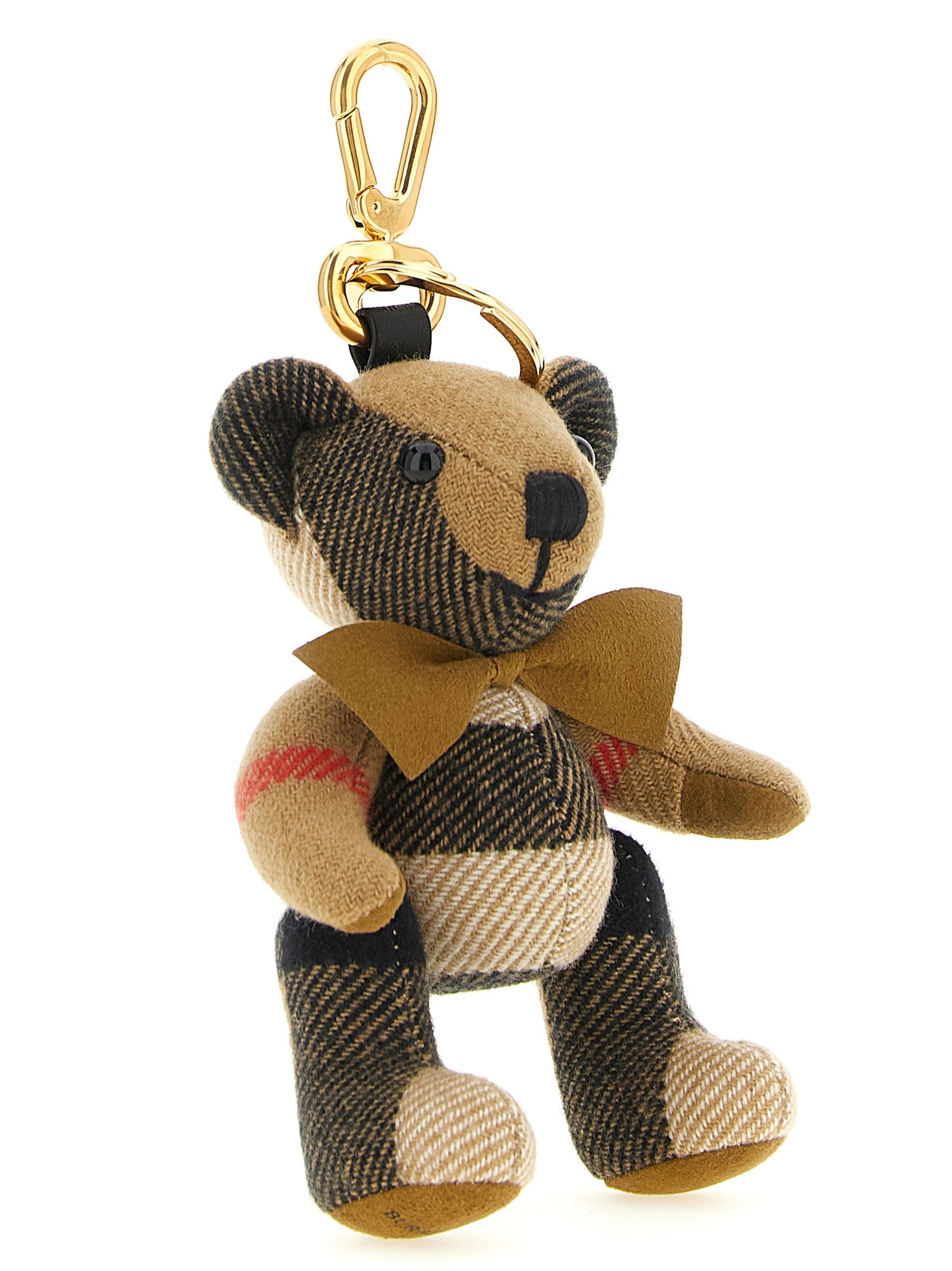 Thomas Teddy Bear Cashmere Charm Keychain