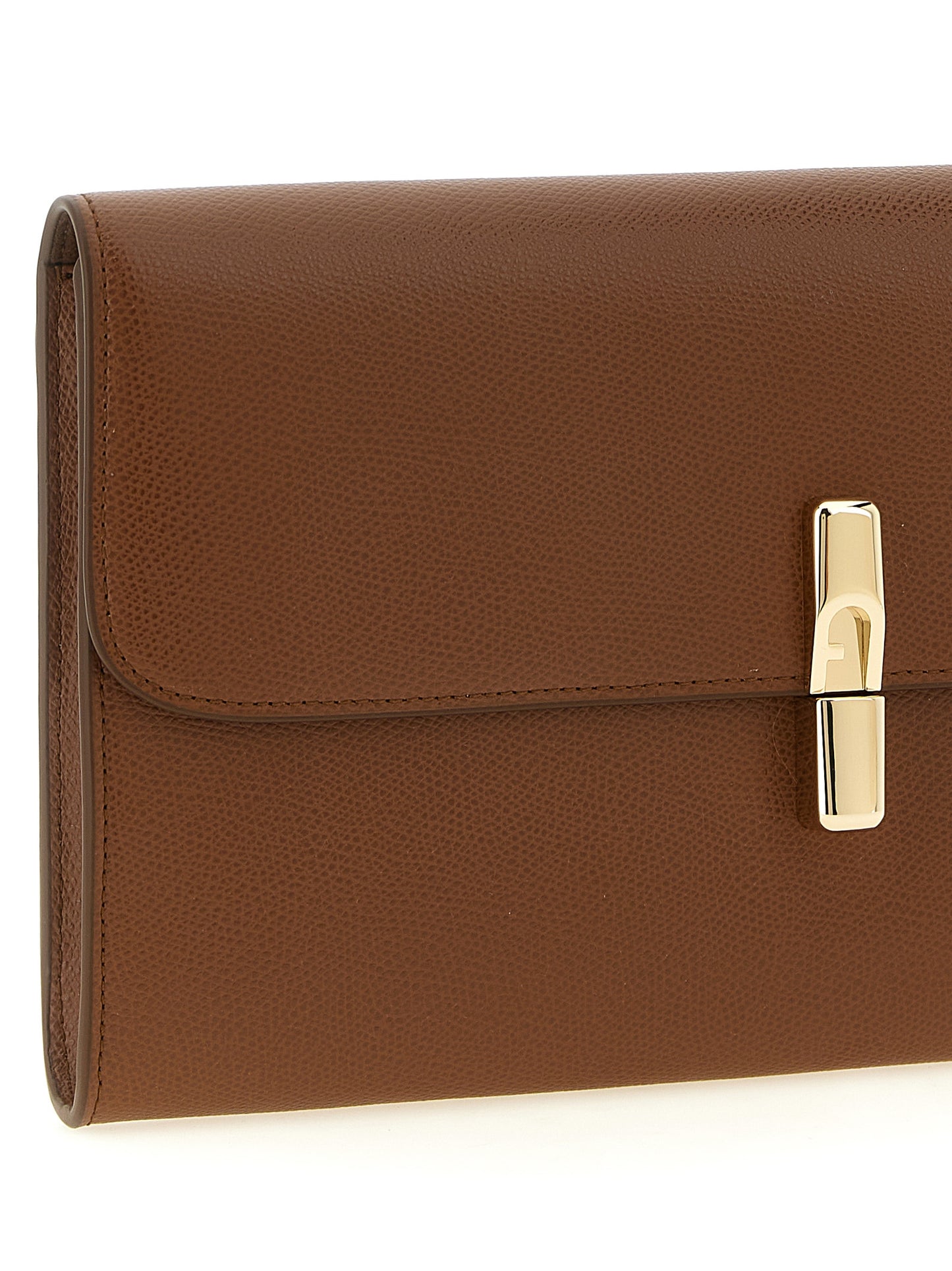 Iride Clutch Bag in Textured Leather