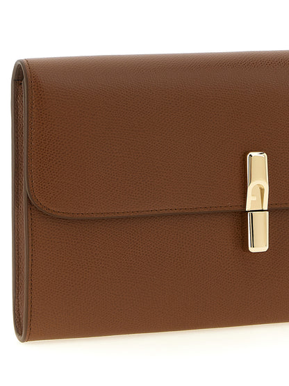 Iride Clutch Bag in Textured Leather