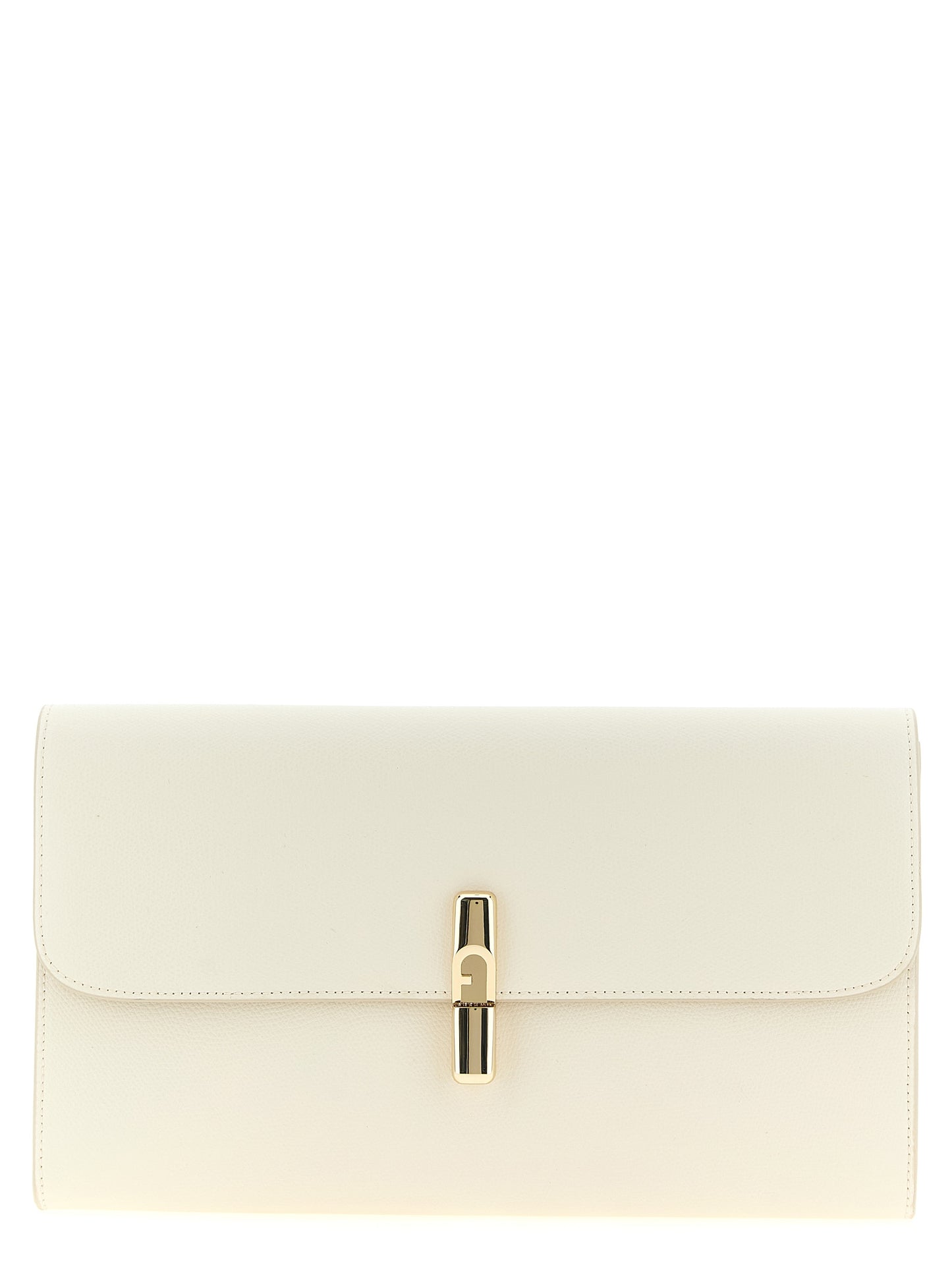 Iride Clutch Bag in Textured Leather
