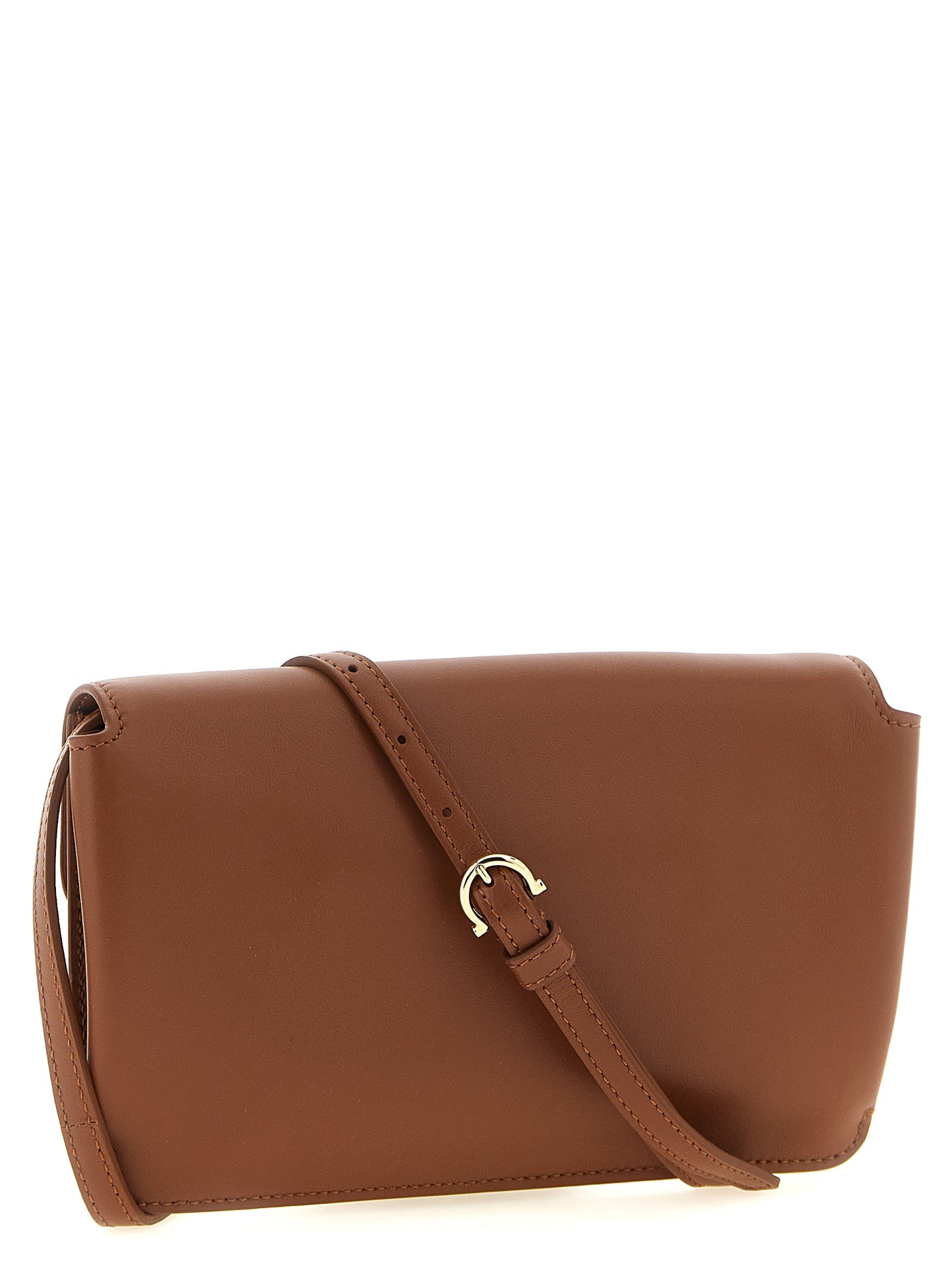 Harley Convertible Clutch Bag in Leather