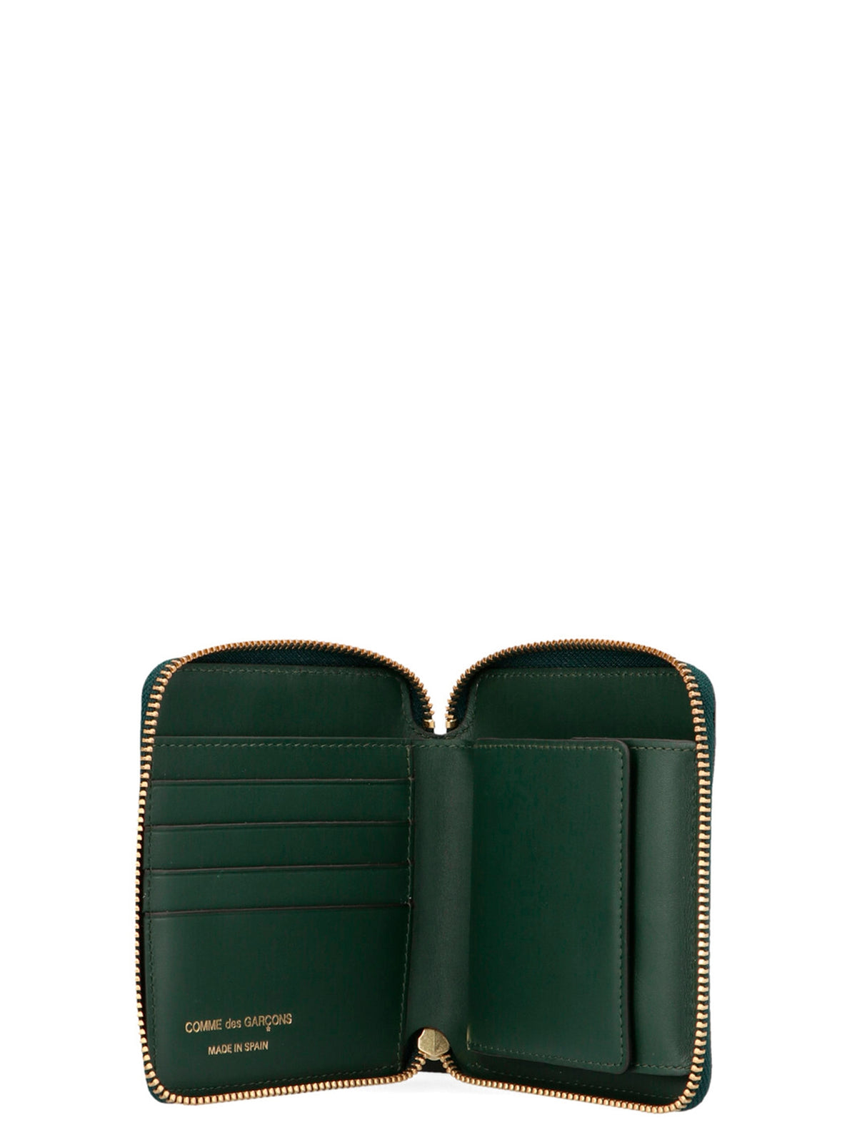 Arecalf Leather Zip Wallet