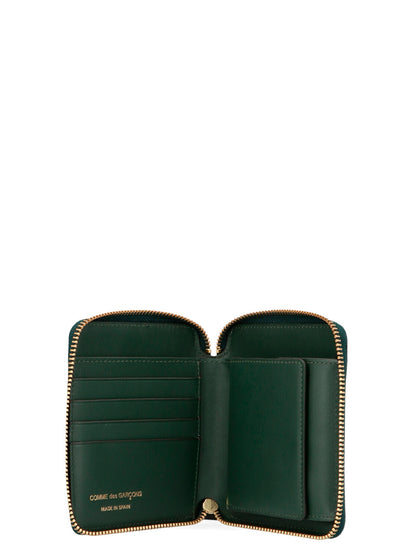 Arecalf Leather Zip Wallet