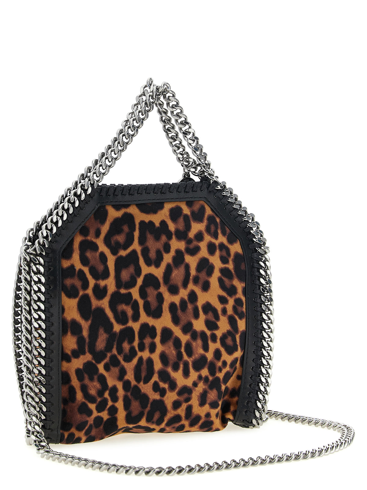 Falabella Tiny Top Handle Handbag in Velvet