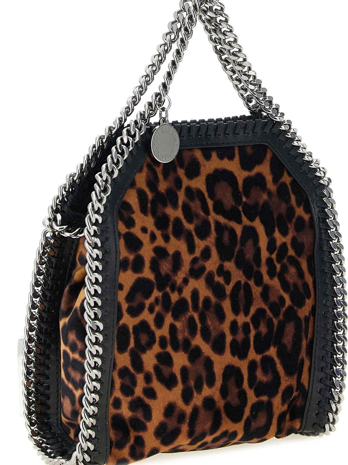 Falabella Tiny Top Handle Handbag in Velvet