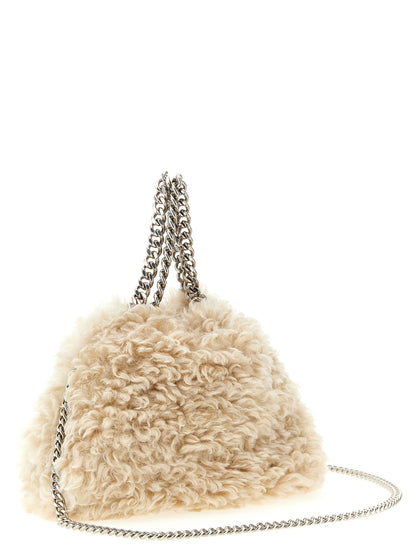 Falabella Mini Handbag in Faux Shearling