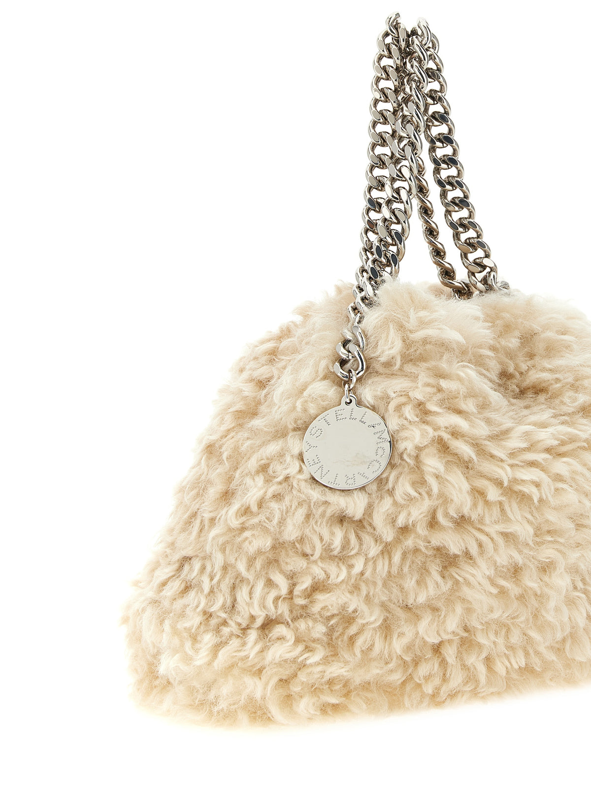 Falabella Mini Handbag in Faux Shearling