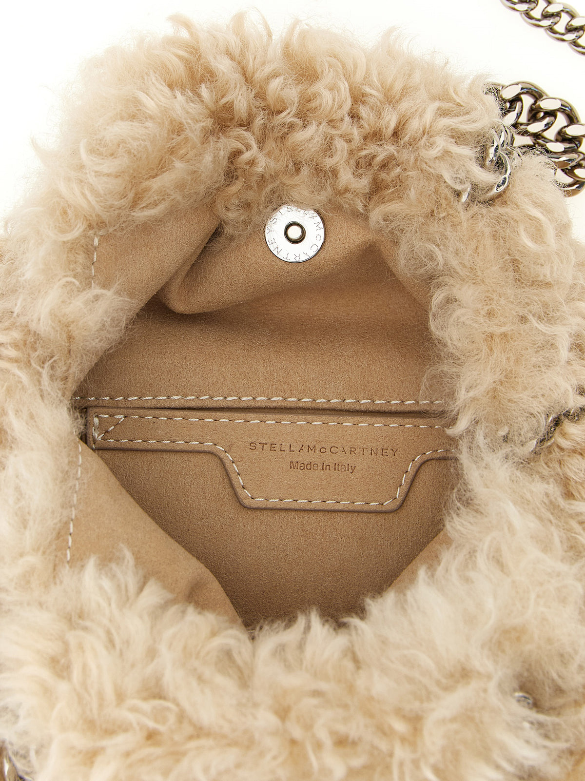 Falabella Mini Handbag in Faux Shearling